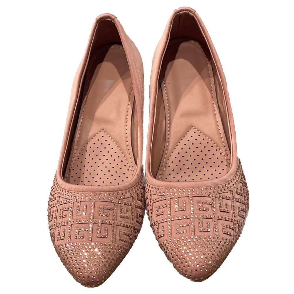 Rhinestone Pink Pump‎ Shoes Women's EU39 US 8